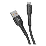 Изображение товара Кабель для сотового телефона Deppa Armor USB - Micro-USB 1м черный (72515)