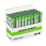 Изображение товара Батарейка алкалиновая (щелочная) POWERLAB LR03 AAA BOX40 Alkaline 1.5V