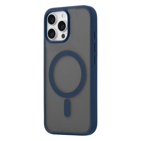 Изображение товара Чехол uBear Cloud Mag Case iPhone 16 Pro Max силк-тач темно-синий