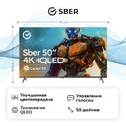 Изображение товара Умный телевизор Sber SDX-50UQ5235 с GigaChat на ОС Салют ТВ
