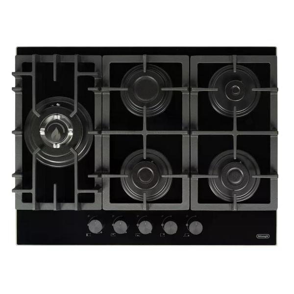 Изображение товара Встраиваемая газовая панель независимая DeLonghi GERMANA 7GW NB Black