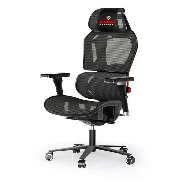 Кресло компьютерное игровое Eureka TYPHON Red (ERK-GC05-R)