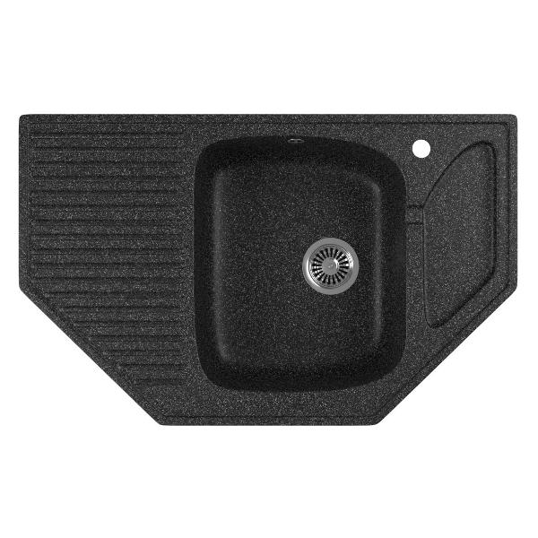Изображение товара Мойка кухонная GreenStone 80х50х17 GRS-10-308 черная