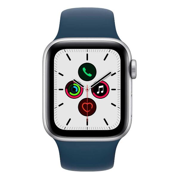 Изображение товара Смарт-часы Apple Watch SE 2023 44mm Silver Blue Sport Band