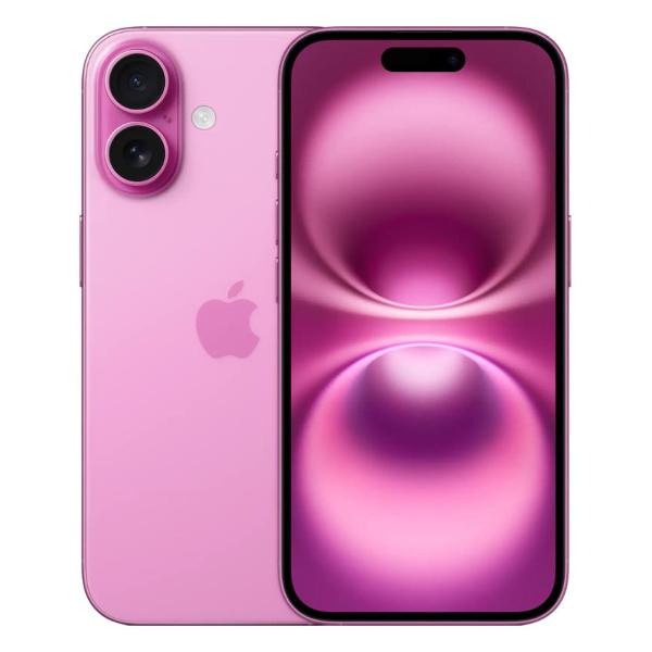 Смартфон Apple iPhone 16 128GB nanoSim/eSim Pink