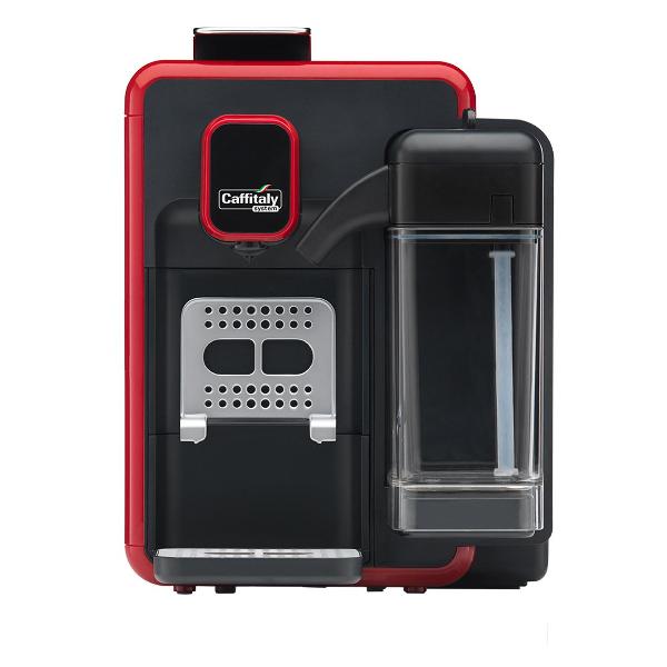 Caffitaly BIANCA S22 コーヒーメーカー Coffee and Milk Machine (Bianca) Color: Carbon Black - Caffitaly