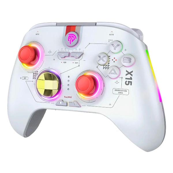 Игровой геймпад для ПК универсальный EasySMX X15 с RGB подсветкой (VG-C448)