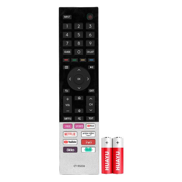 Пульт ду универсальный Huayu CT-95036, с голосовой функцией, для тв Toshiba