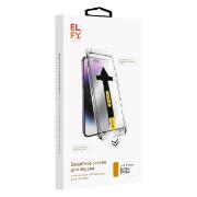 Изображение товара Защитное стекло ELFY с аппликатором Anti-Dust для iPhone 16+/ 15+