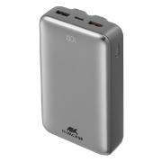 Изображение товара Внешний аккумулятор RIVACASE VА2612 20000 mAh PD 30W 2 встроенных кабеля