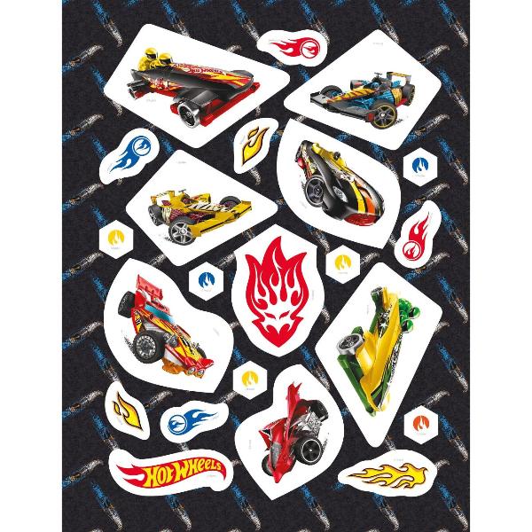 Изображение товара Наклейки ND Play 150 наклеек. Хот Вилс. Вызов принят. Огненный