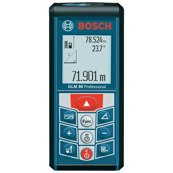 фото Лазерный дальномер bosch glm 80 professional (0.601.072.300)