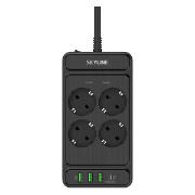 Изображение товара Сетевой фильтр Skyline USP-420 Black PD 3.0