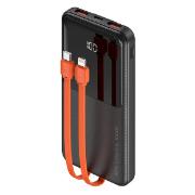 Изображение товара Внешний аккумулятор Deppa NRG Turbo V3c 10000 mAh 22.5W (33672) черный