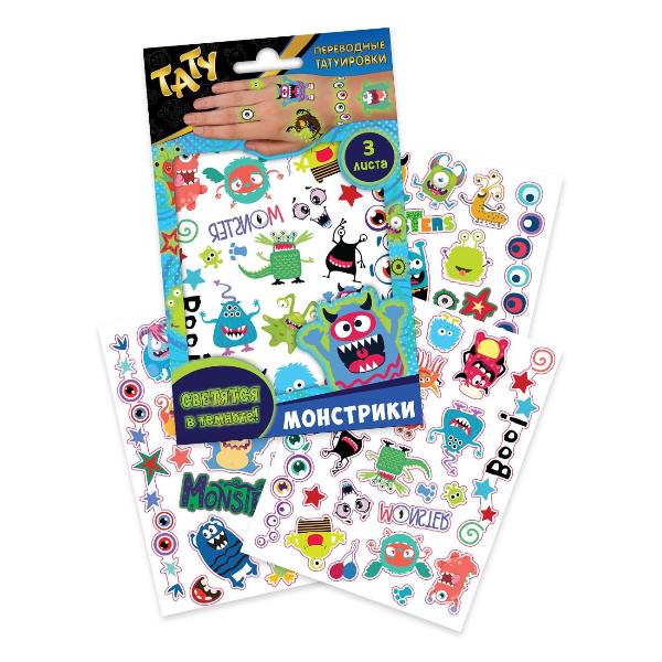 Изображение товара Наклейки ND Play "Монстрики" 308406