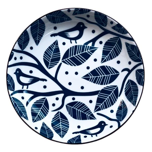 Изображение товара Тарелка столовая HOMIUM Japanese Collection Очарование D20см White/ синий