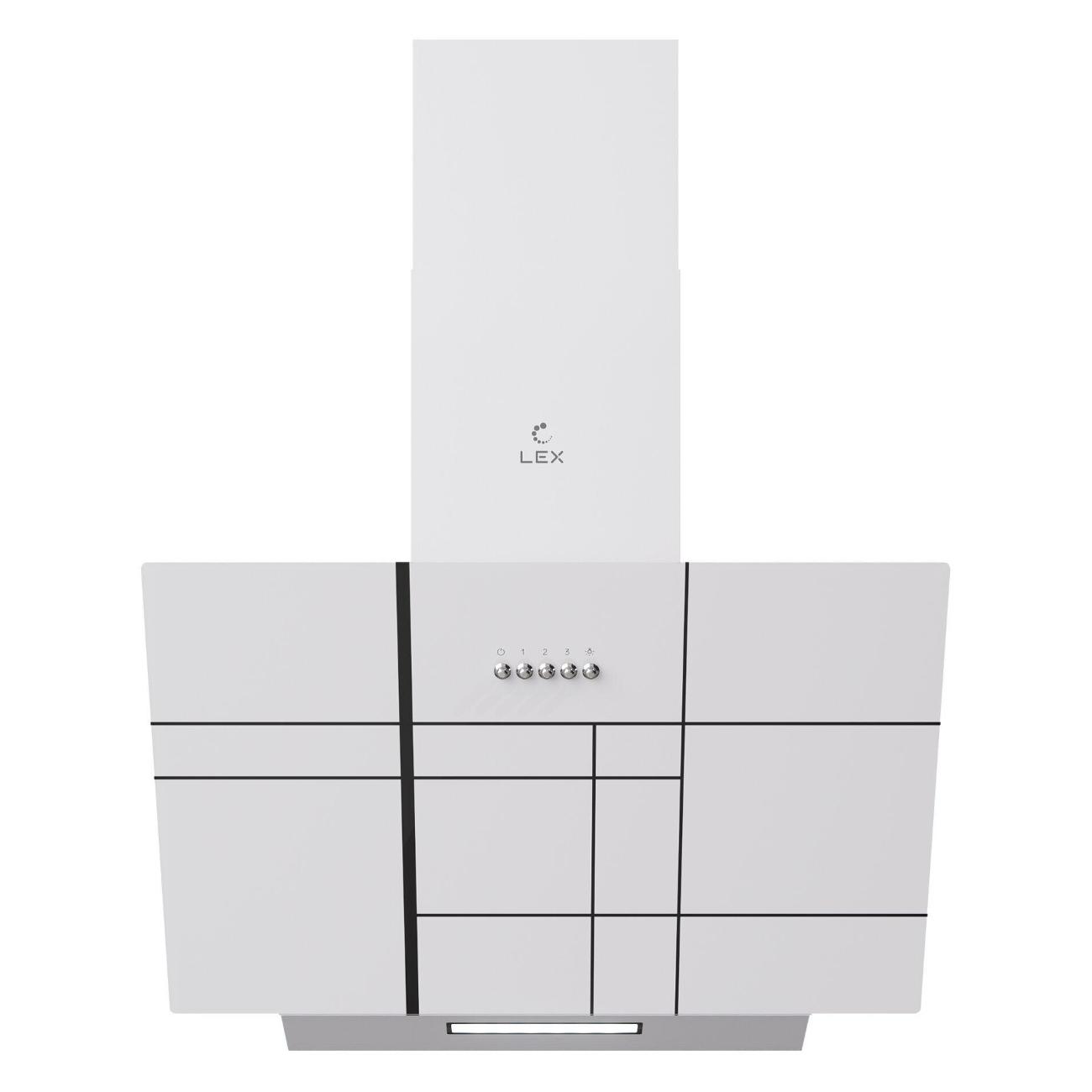 Изображение товара Вытяжка наклонная LEX MOZA 600 R1 WHITE