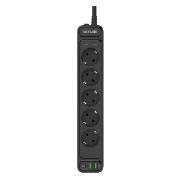 Изображение товара Сетевой фильтр Skyline USP-550 PD3.0 черный