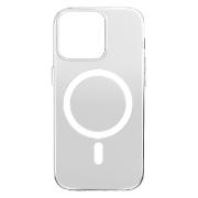 Изображение товара Защитный чехол MagSafe Crystal Red Line iPhone 16 Pro Max Transparency