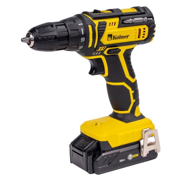 Изображение товара Шуруповерт аккумуляторный Kolner KCD 16-2L