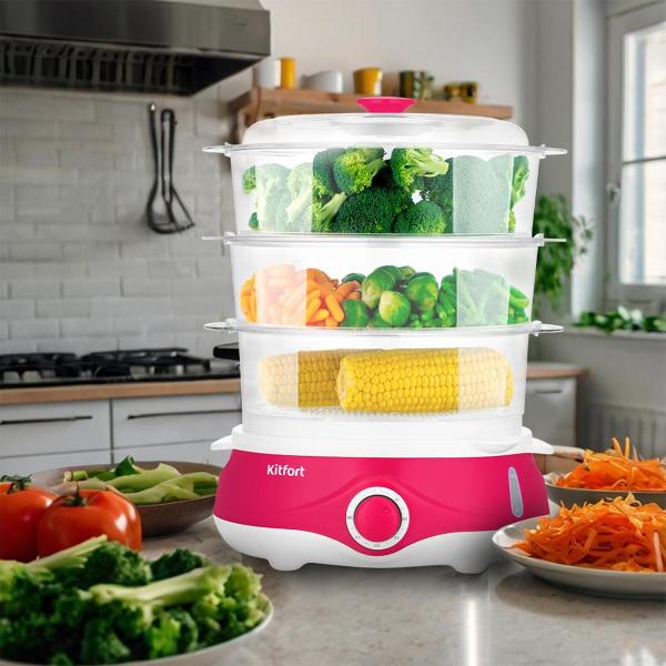 Изображение товара Пароварка Kitfort КТ-6453