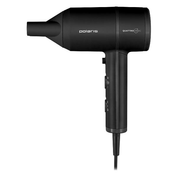 Фен Polaris PHD 2044Ti Quattro Ionic черный PHD 2044Ti Quattro Ionic черный