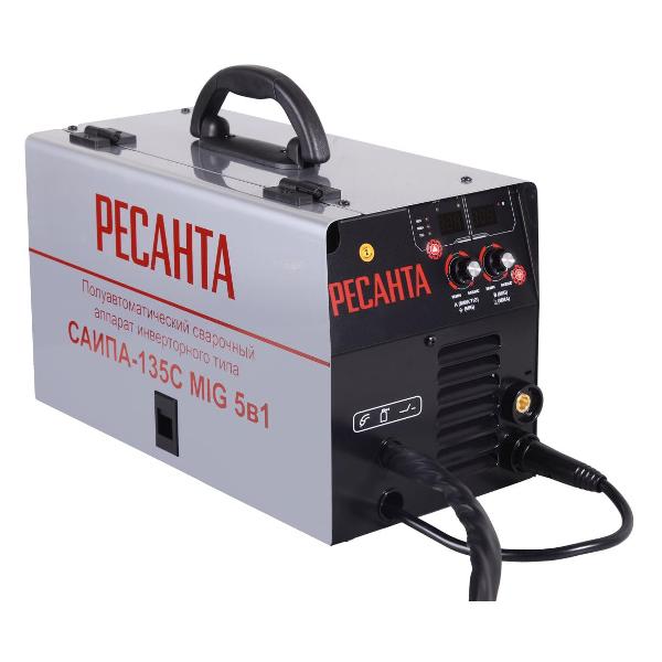 Изображение товара Сварочный аппарат Ресанта 135С MIG 5в1 (65/7)