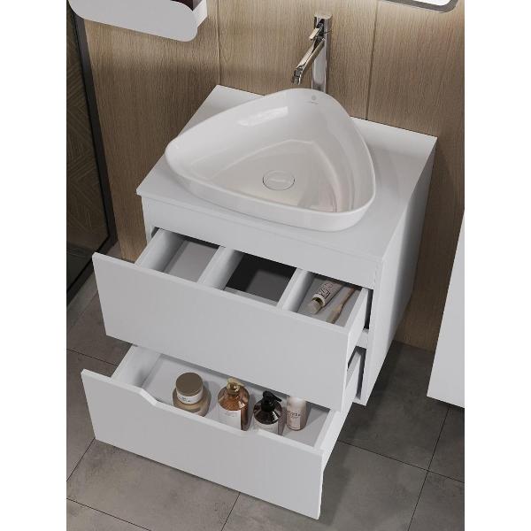 Изображение товара Тумба с раковиной Orange Li-60TuwMDF+B07-500W