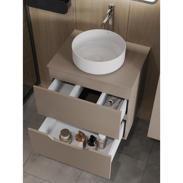 Изображение товара Тумба с раковиной Orange Li-60TuLMDF+B09-360W