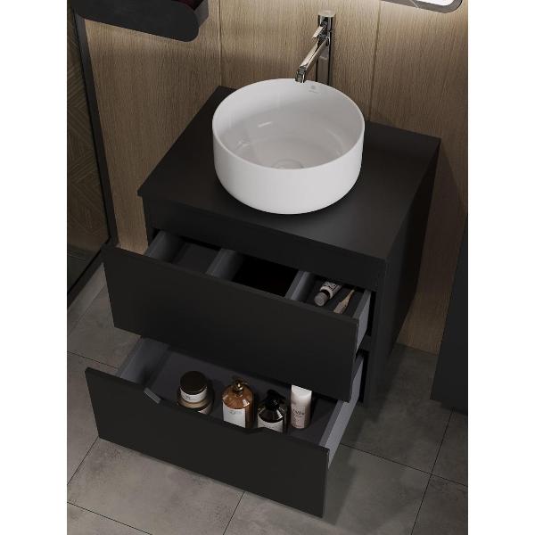 Изображение товара Тумба с раковиной Orange Li-60TubMDF+B07-345W