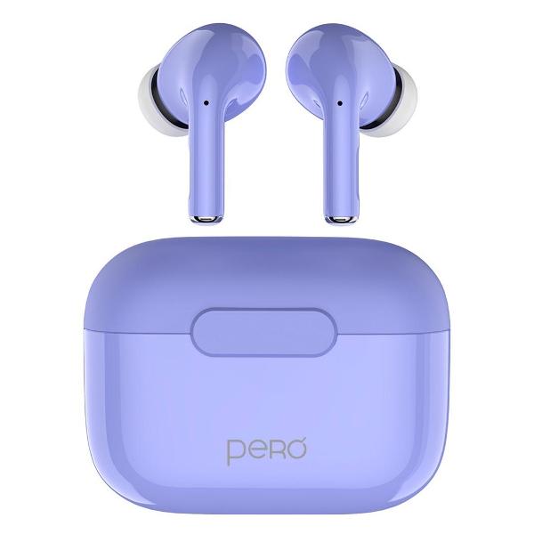 Наушники True Wireless Pero Comfort (TWS06) Purple