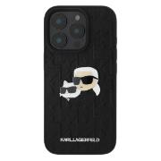 Изображение товара Чехол Karl Lagerfeld для iPhone 16 Pro PU Grained Black (KLHCP16LPGKLKCPK)