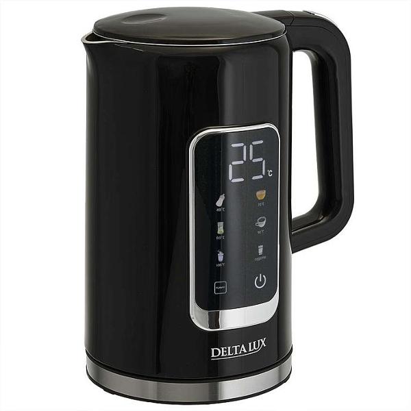 Изображение товара Электрочайник Delta Lux DE-1016 Black