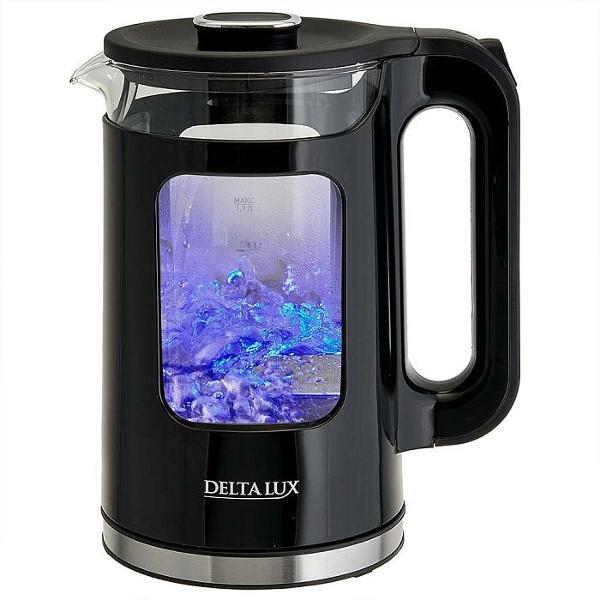 Изображение товара Электрочайник Delta Lux DE-1017 Black