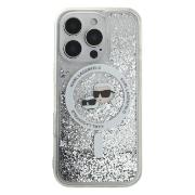 Изображение товара Чехол Karl Lagerfeld на iPhone 16 Pro Liquid Glitter NFT Transparent (KLHMP16LLGKCSGH)