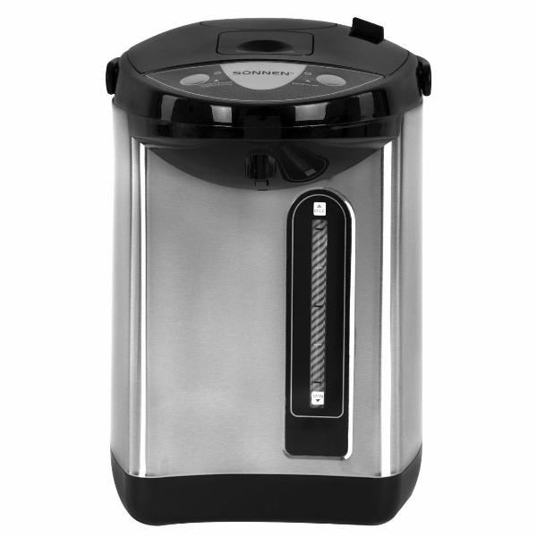 Изображение товара Термопот Sonnen TP-38, 4 л черный/ серебристый