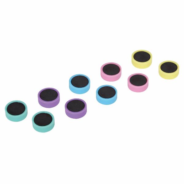 Изображение товара Магнит Brauberg KIDS MACAROONS D 20мм 10шт