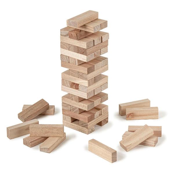 Изображение товара Игра настольная Brauberg Башня. 54 блока