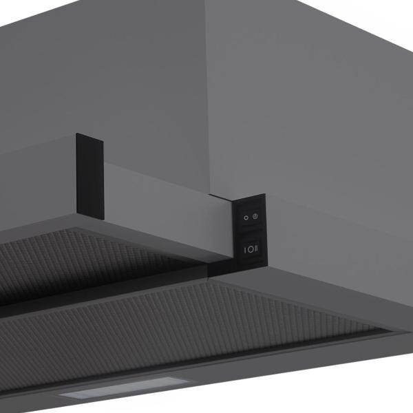 Изображение товара Вытяжка полностью встраиваемая LEX Hide G 600 Grey