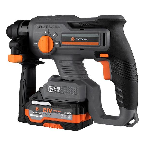 Изображение товара Бесщеточный перфоратор Anycons (2 акк*4 А.ч.) AC-H408 SDS+, AC-H4082