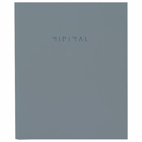 Изображение товара Тетрадь на кольцах 120 листов Brauberg 120л Minimal серая