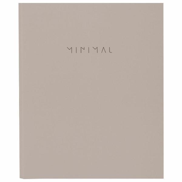 Изображение товара Тетрадь на кольцах 120 листов Brauberg 120л Minimal бежевая