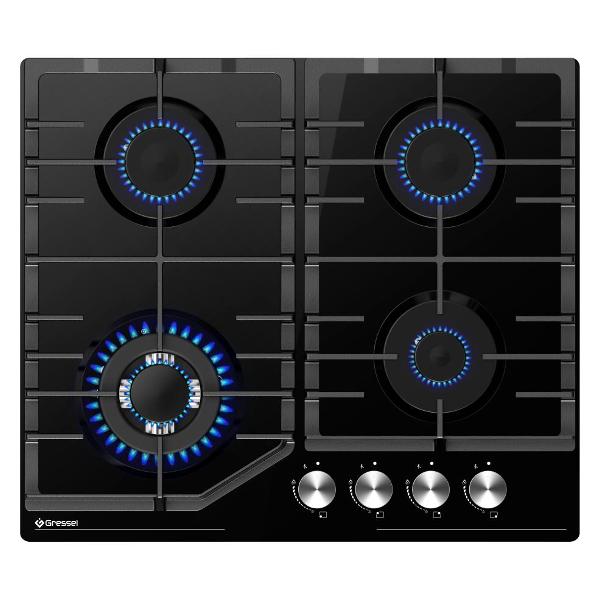 Встраиваемая газовая панель независимая Gressel U60H41S011, 60 см U60H41S011, 60 см