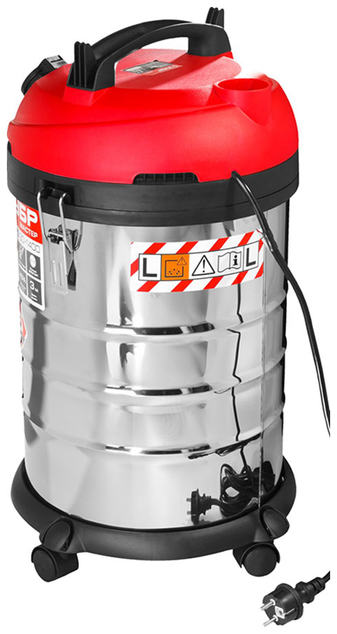 Изображение товара Пылесос строительный Зубр Мастер ПУ-30-1400 М3