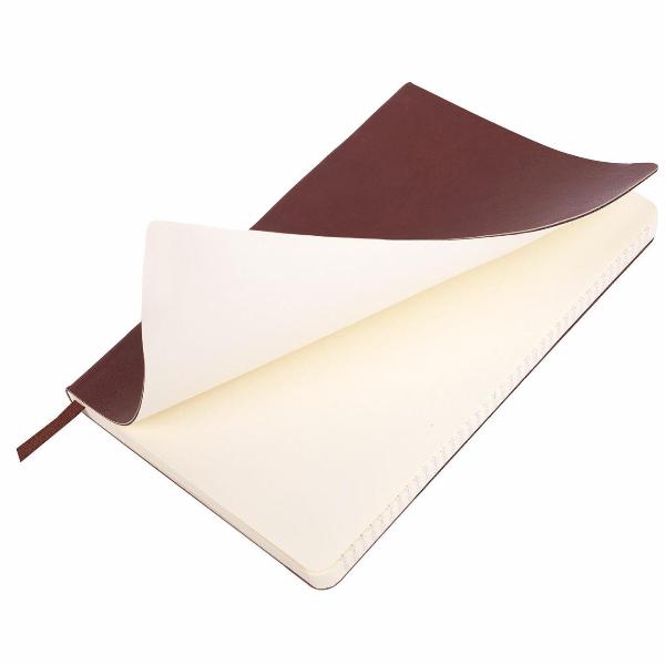 Изображение товара Блокнот А5 Brauberg Metropolis Ultra 80л коричневый 111023