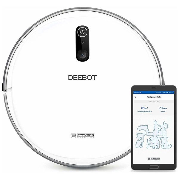 фото Робот-пылесос ecovacs deebot 710 white (ds3g)