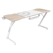 Изображение товара Стол компьютерный игровой ZONE 51 TRINE 160 Wood/White Z51-T6N-WD