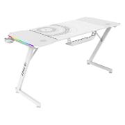 Изображение товара Стол компьютерный игровой ZONE 51 TRINE 140 RGB White Z51-T4R-WH