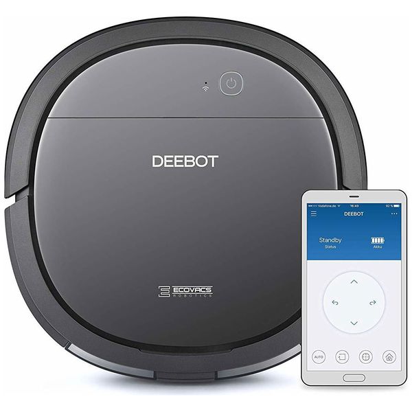 фото Робот-пылесос ecovacs deebot ozmo slim 10 black (dk3g)