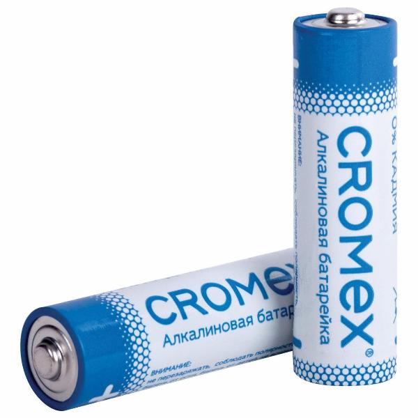 Изображение товара Батарейка алкалиновая (щелочная) CROMEX АА LR6 20шт Alkaline